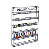 Metal Nail Polish Wall Rack (60 Jars or 120 Bottles)-Polish Rack-AZURA- Nail Supply American Gel Polish - Phuong Ni